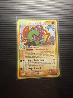 Pokemon Meganium EX Dragon Frontiers Reverse Holo Stamped 4/101 Delta Species - Image 1