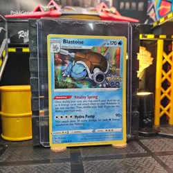 Blastoise Pokemon Go Holo Pokemon TCG 017/078 Rare - Image 3