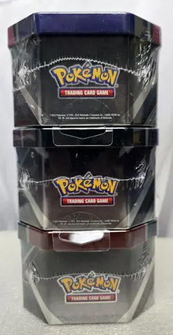 ×3 SET TINS UMBREON SYLVEON ESPEON Pokemon Heros Eevee Honeycomb 2022 SEALED NEW - Image 5