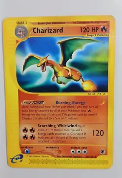 Charizard 040/165 Pokemon Expedition Base Set Rare Regular - Lightly Played - Image 1
