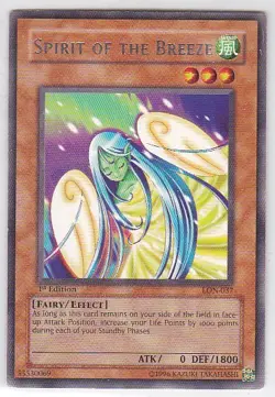 JP) Yugioh - Konami - Yu-Gi-Uh! - Spirit of the Breeze - LON-037 - Trading Card - Image 1