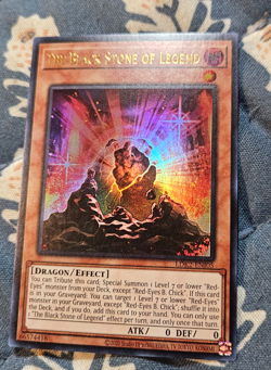 The Black Stone of Legend - Ultra Rare Legendary Decks II - LDK2-ENJ05 - Yugioh - Image 1