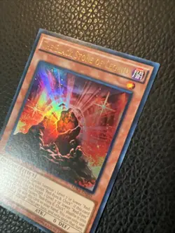 *** THE BLACK STONE OF LEGEND *** ULTRA RARE LDK2-ENJ05 Y1 YUGIOH! LP+ - Image 2