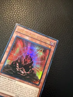 *** THE BLACK STONE OF LEGEND *** ULTRA RARE LDK2-ENJ05 Y1 YUGIOH! LP+ - Image 4