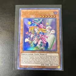 YUGIOH- Toon Dark Magician Girl - DUPO-EN041 - Ultra Rare - 1st Edition - Image 1