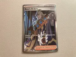 Boss's Orders - 248/193 - Pokemon Paldea Evolved Full Art Ultra Rare Card NM - Image 1