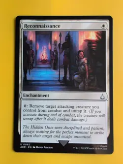 Reconnaissance. ACR enchantment Magic the Gathering Card. - Image 1