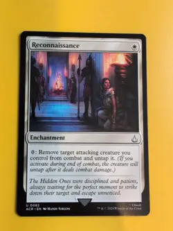 Reconnaissance. ACR enchantment Magic the Gathering Card. - Image 2