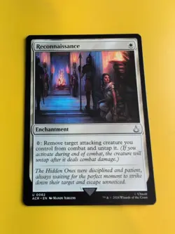 Reconnaissance. ACR enchantment Magic the Gathering Card. - Image 4