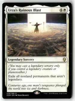 Urza's Ruinous Blast R Dominaria 39 NM - Image 1