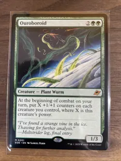 Ouroboroid Edge of Eternities Magic the Gathering Card M #201 Regular - Image 1
