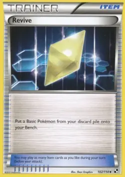 Revive - 102/114 - Uncommon PL/MP, English Pokemon Black and White - Image 1