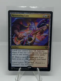 Resonating Lute Rare Secrets of Strixhaven 221 MTG Near Mint 2026 - Image 1