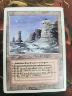 Magic the Gathering Plateau Revised Edition - Image 1