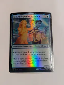 Lyla, Holographic Assistant 7 Foil Marvel's Spider-Man: MTG NM - Image 1