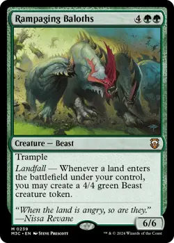 Rampaging Baloths [Modern Horizons 3 Commander] Magic MTG - Image 1