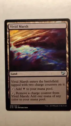 Vivid Marsh (319/342) – Commander 2015 – Magic the Gathering MTG - Image 1