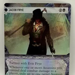 Jacob Frye 0132 Rare Foil Assassin's Creed Magic The Gathering MTG Card 2024 - Image 1