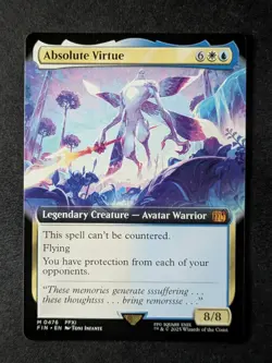 2025 Magic: The Gathering ABSOLUTE VIRTUE #0476 Final Fantasy Mythic Rare - Image 1