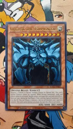 Egyptian God Cards - Obelisk, Slifer, Ra - YuGiOh - Image 3