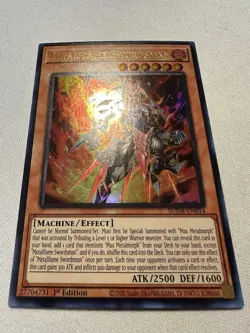 Yu-Gi-Oh! Metalflame Swordsman SUDA-EN014 Ultra Rare 1st Ed LP/NM - Image 1