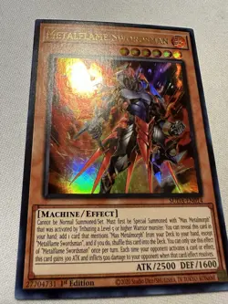 Yu-Gi-Oh! Metalflame Swordsman SUDA-EN014 Ultra Rare 1st Ed LP/NM - Image 2
