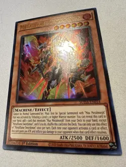 Yu-Gi-Oh! Metalflame Swordsman SUDA-EN014 Ultra Rare 1st Ed LP/NM - Image 3