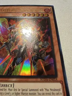 Yu-Gi-Oh! Metalflame Swordsman SUDA-EN014 Ultra Rare 1st Ed LP/NM - Image 5