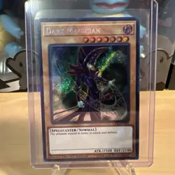 Konami TCG Yu-Gi-Oh Dark Magician Limited Edition Secret Rare Card CT14-EN001 - Image 1