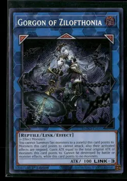 2025 Yu-GI-Oh! Duad Gorgon of Zilofthonia 1st Edition #EN050 - Image 1