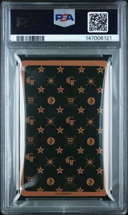 2016 ONE PIECE FILM: GOLD PLAYING CARDS 3 OF CLUBS NEKOMAMUSHI PSA 9 - Image 2