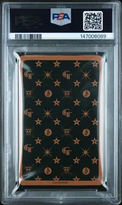 2016 ONE PIECE FILM: GOLD PLAYING CARDS 10 OF DIAMONDS X DRAKE PSA 10 - Image 2