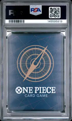 2022 ONE PIECE JAPANESE OP01-ROMANCE DAWN ALTERNATE ART #120 SHANKS PSA 10 - Image 2