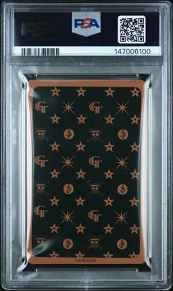 2016 ONE PIECE FILM: GOLD PLAYING CARDS 8 OF HEARTS UROUGE PSA 8 - Image 2