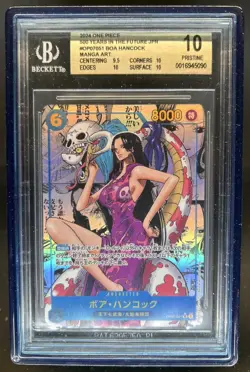 2024 One Piece 500 Years JP Boa Hancock Manga Art Pristine #OP07-051 BGS 10 - Image 1