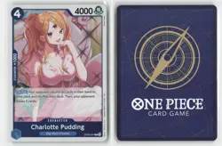 Charlotte Pudding OP06-047 Rare Wings of the Captain One Piece Foil Near Mint - Image 3