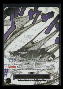 2026 One Piece Ground Death The Azure Sea's Seven Alternate Art #096 - Image 1