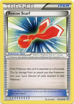 Rescue Scarf - 115/124 - Uncommon HP, English Pokemon Dragons Exalted - Image 1
