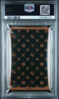 2016 ONE PIECE FILM: GOLD PLAYING CARDS 10 OF SPADES JINBE PSA 10 - Image 2