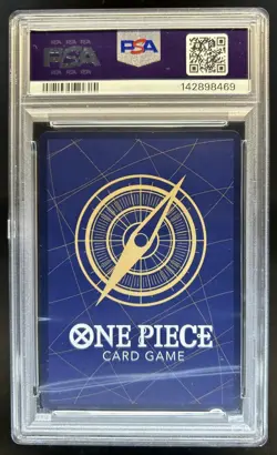 2025 One Piece Bandai Card Games Fest Monkey D Luffy #OP07-073 PSA 9 - Image 2