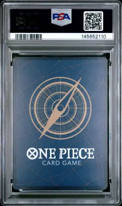 2024 ONE PIECE JAPANESE PROMOS SAIKYO JUMP-MAY 2024 #075 MONKEY D. LUFFY PSA 10 - Image 2