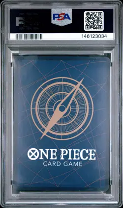 2026 ONE PIECE OP14-EB04-THE AZURE SEA'S SEVEN ALTERNATE ART #018 MEGALO PSA 10 - Image 2