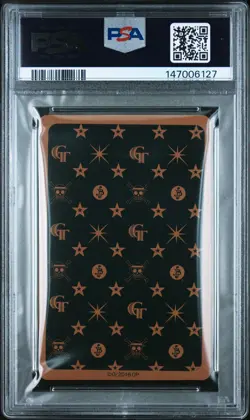 2016 ONE PIECE FILM: GOLD PLAYING CARDS 9 OF CLUBS BROOK PSA 10 - Image 2