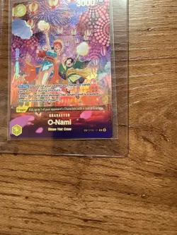 2024 ONE PIECE OP07-500 YEARS IN THE FUTURE SPECIAL ALTERNATE ART O-NAMI SP.MINT - Image 3