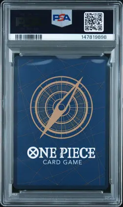 2024 ONE PIECE JAPANESE OP10-ROYAL BLOOD #119 TRAFALGAR LAW PSA 9 - Image 2