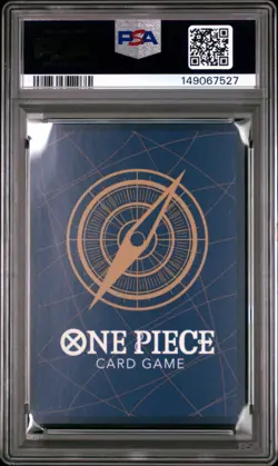 2022 ONE PIECE PROMOS SUPER PRE-RELEASE-PARTICIPATION #001 MONKEY D. LUFFY PSA 6 - Image 2