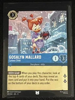 Disney Lorcana Darkwing Duck Theme 10 Card Lot Darkwing Duck/Launchpad/Gosalyn - Image 2