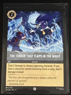 Disney Lorcana Darkwing Duck Theme 10 Card Lot Darkwing Duck/Launchpad/Gosalyn - Image 4