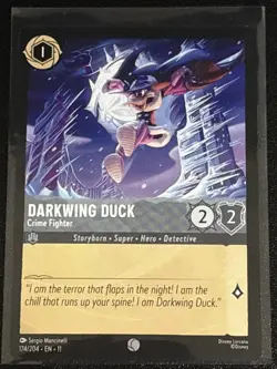 Disney Lorcana Darkwing Duck Theme 10 Card Lot Darkwing Duck/Launchpad/Gosalyn - Image 5