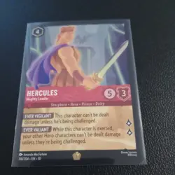 Hercules - Mighty Leader 118/204 Whispers in the Well Regular Disney Lorcana TCG - Image 2